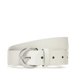 Pasek Damski Calvin Klein. Białe paski damskie Calvin Klein, bez wzorów. Za 169.99 zł.