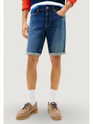 Tommy Jeans Szorty jeansowe Ronnie DM0DM22980 Granatowy Slim Fit. Niebieskie szorty męskie Tommy Jeans, m, bez wzorów, z bawełny. Za 289.99 zł.