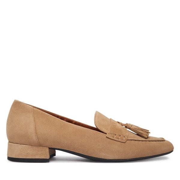 Półbuty Vagabond Shoemakers. Brązowe półbuty damskie Vagabond Shoemakers, bez wzorów, bez obcasa, na płaskiej podeszwie, bez zapięcia. Za 412.99 zł.