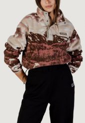 Bluza Kobieta COLUMBIA Helvetia™ II Printed Cropped Half Snap. Brązowe bluzy damskie Columbia, xs, bez wzorów, z materiału, bez kaptura. Za 498.00 zł.