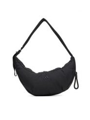 Adidas Torebka Must Haves Puffy JZ4417 Czarny. Czarne torebki do ręki damskie Adidas, bez wzorów, z materiału, bez dodatków. Za 119.99 zł.