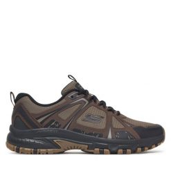 Trekkingi Skechers. Brązowe trekkingi męskie Skechers, trekkingowe. Za 379.99 zł.