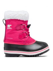 Sorel Śniegowce Yoot Pac™ Nylon Wp 2114112600 Różowy. Czerwone buty zimowe dziewczęce Sorel, z materiału, bez zapięcia. Za 339.99 zł.