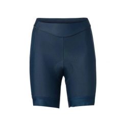 Spodenki kolarskie damskie VAUDE Advanced IV. Niebieskie obuwie sportowe damskie Vaude, bez wzorów, rowerowe. W wyprzedaży za 306.55 zł.