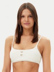 Tommy Hilfiger Góra od bikini UW0UW05815 Écru. Bikini damskie Tommy Hilfiger, l, bez wzorów. Za 129.99 zł.