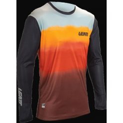 Bluza rowerowa męska Leatt Jersey MTB Gravity 3.0. Czerwone bluzy męskie LEATT, m, bez wzorów, z jersey, bez kaptura, rowerowe. Za 298.99 zł.