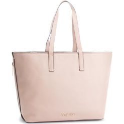 Torebka CALVIN KLEIN - Drive Shopper K60K604460 007. Brązowe torebki shopper damskie Calvin Klein, ze skóry ekologicznej. Za 699.00 zł.