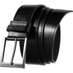 Pasek czarny unisex eco Cavaldi BOM-PS1 BLACK. Czarne paski damskie 4U Cavaldi, bez wzorów, ze skóry ekologicznej, biznesowe. Za 14.99 zł.