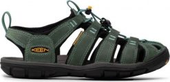 Keen Sandały damskie Clearwater Cnx Leather Mineral Blue/Yellow r. 41 (KE-1014371). Niebieskie sandały damskie Keen, bez wzorów, bez obcasa, bez zapięcia. Za 437.61 zł.