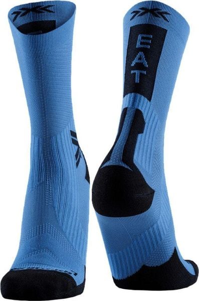 Skarpety X-Socks Bike Perform Crew Blue. Niebieskie skarpety damskie X-Socks, bez wzorów. Za 78.00 zł.