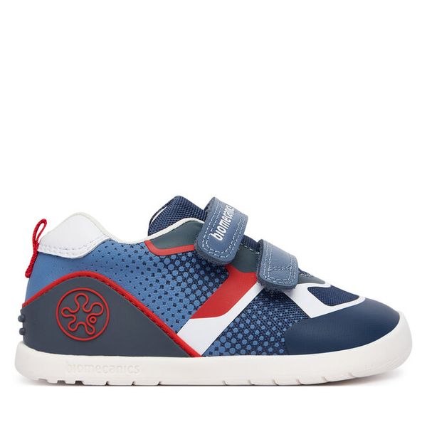 Sneakersy Biomecanics. Niebieskie trampki i tenisówki chłopięce Biomecanics, bez wzorów, bez zapięcia. Za 178.99 zł.