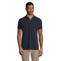 Polo Sol's Owen. Czarne koszulki polo męskie SOL'S, m, bez wzorów, z bawełny, bez ramiączek. Za 137.50 zł.