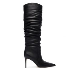 Kozaki MICHAEL Michael Kors. Czarne kozaki damskie MICHAEL Michael Kors, bez obcasa, na szpilce. Za 1,469.00 zł.