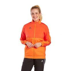 Damska marynarka do prezentacji Erima Six Wings. Brązowe bluzy sportowe damskie Erima, m, bez wzorów, bez kaptura, do piłki ręcznej. W wyprzedaży za 242.00 zł.