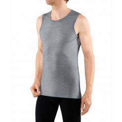 Tank top Falke Wool-Tech Light. Szare buty sportowe męskie Falke, bez zapięcia, na fitness i siłownię. Za 337.50 zł.