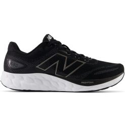 Buty męskie New Balance Fresh Foam 680 v8 M680LK8 – czarne. Czarne buty sportowe męskie New Balance, z gumy, bez zapięcia, do biegania. Za 369.99 zł.