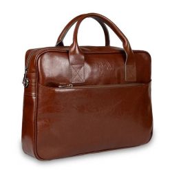 Troba skórzana Pavone Nero Siena 2362 BR brązowa. Brązowe torby na laptopa męskie Pavone Nero, bez wzorów, z materiału. Za 1,029.99 zł.