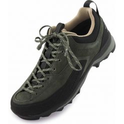 Garmont Dragontail Green 41: Solidne buty do chodzenia mężczyzn. Zielone buty sportowe męskie Garmont, ze skóry, bez zapięcia, trekkingowe. Za 292.88 zł.
