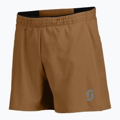 Spodenki do biegania męskie SCOTT Endurance Vented. Brązowe krótkie spodenki sportowe męskie Scott, m, bez wzorów, z elastanu, do biegania. Za 209.99 zł.
