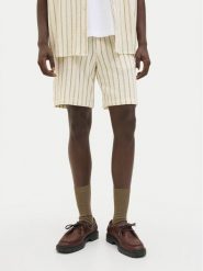 Jack & Jones Szorty materiałowe Jaiden 12274413 Beżowy Relaxed Fit. Brązowe szorty męskie Jack & Jones, m, bez wzorów, z bawełny. Za 99.99 zł.