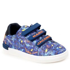 Sneakersy Marc Jacobs. Niebieskie półbuty chłopięce Marc Jacobs, bez wzorów, bez zapięcia. Za 699.99 zł.