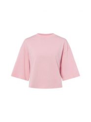 EDITED Koszulka - Enzo Kobiety Bawełna różowy, 38. Czerwone t-shirty damskie Edited, bez wzorów, z bawełny, bez kołnierzyka. Za 89.95 zł.