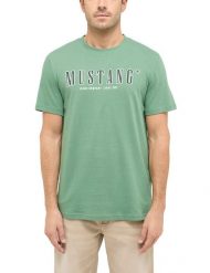 Męski T-Shirt Mustang Style Austin Dark Ivy 1016281 6326. T-shirty męskie Mustang, m, bez wzorów, bez kołnierzyka. Za 69.99 zł.