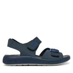 Sandały Primigi. Niebieskie sandały chłopięce Primigi, bez zapięcia. Za 169.99 zł.