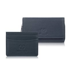 Zestaw prezentowy dla niej portfel damski skórzany T-138 i etui na karty T-151 Paolo Peruzzi ZUP-145-DB. Brązowe portfele damskie bez wzorów, ze skóry. Za 129.00 zł.