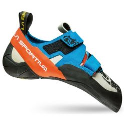 Buty wspinaczkowe La Sportiva Otaki blue flame. Brązowe buty sportowe męskie La Sportiva, bez zapięcia, wspinaczkowe. Za 823.89 zł.