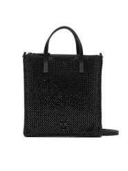 PINKO Torebka Mini Shopper . AI 24-25 PCPL 102746 A218 Czarny. Czarne torebki shopper damskie Pinko, bez wzorów, z materiału, bez dodatków. Za 819.99 zł.