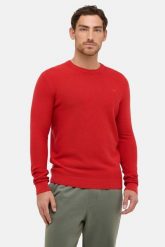 Męski sweter Mustang Style Elliot Rubicondo 1016844 7270. Swetry przez głowę męskie Mustang, l, bez wzorów, bez kołnierzyka. Za 99.99 zł.