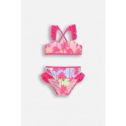 Kostium kąpielowy dwuczęściowy pływacki dla dzieci Lemon Explore WL6. Czerwone stroje kąpielowe dla dziewczynek LEMON explore, bez wzorów, z elastanu. Za 69.90 zł.