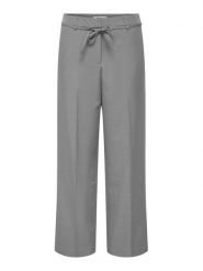 ONLY Spodnie materiałowe Marine 15338350 Szary Straight Fit. Szare spodnie materiałowe damskie Only, l, bez wzorów, z materiału. Za 119.99 zł.