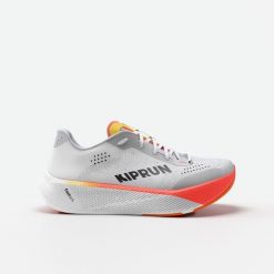 Buty do biegania męskie Kiprun Kipride. Białe buty sportowe męskie KIPRUN, bez zapięcia, do biegania. Za 499.99 zł.
