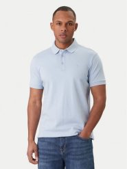 JOOP! Polo Primo 30046975 Błękitny Modern Fit. Niebieskie koszulki polo męskie JOOP!, m, bez wzorów, z bawełny, bez ramiączek. Za 379.99 zł.