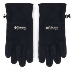 Rękawiczki Columbia. Czarne rękawiczki męskie Columbia, bez wzorów, z dzianiny. Za 149.99 zł.