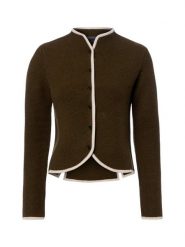 Franco Callegari Sweter z wełny Kobiety zielony, S. Zielone swetry damskie Franco Callegari, s, bez wzorów, z dzianiny, bez kołnierzyka, bez ramiączek, bez kaptura. Za 399.95 zł.