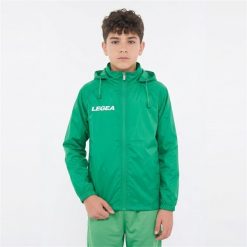 Męska Kurtka Przeciwdeszczowa Bieganie Cechy Kluczowe Zielona. Zielone kurtki męskie Legea, m, bez wzorów. Za 56.00 zł.