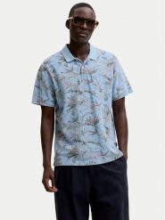 Jack & Jones Polo Blu Hawaii 12295860 Niebieski jasny Relaxed Fit. Niebieskie koszulki polo męskie Jack & Jones, m, bez wzorów, z bawełny, bez ramiączek. Za 149.99 zł.