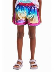 Desigual Szorty materiałowe 23SGPW02 Kolorowy Regular Fit. Spodenki dla dziewczynek Desigual, bez wzorów, z materiału. Za 219.99 zł.