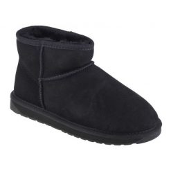 Buty Emu Australia Stinger Micro W10937-BLAK czarne. Czarne śniegowce i trapery damskie z gumy. Za 770.37 zł.