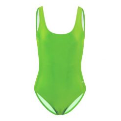 Beco kostium kąpielowy neonowy zielony. Zielone kostiumy jednoczęściowe damskie Beco, s, bez wzorów, z elastanu, klasyczne, do pływania. Za 220.99 zł.