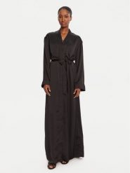 Guess Szlafrok O5BX06 WH9C2 Czarny. Czarne szlafroki damskie Guess, xl, z aplikacjami, z syntetyku, bez ramiączek, bez kaptura. Za 419.99 zł.