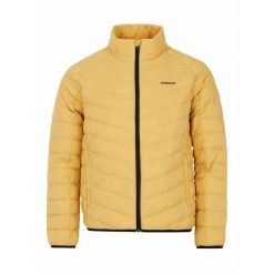 Kurtka puchowa Protest Prtshaffer. Żółte kurtki męskie Protest, na zimę, bez wzorów, z puchu, trekkingowe. Za 425.50 zł.