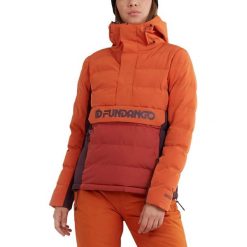 Kurtka narciarska damska Everett Padded Anorak. Białe kurtki damskie Fundango, l, bez wzorów, z puchu, bez kaptura, narciarskie. Za 589.90 zł.