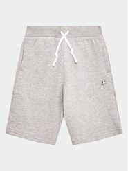 Champion Szorty sportowe Embroidered 306348 Szary Regular Fit. Szare szorty dla chłopców Champion, bez wzorów, z bawełny, sportowe. Za 139.99 zł.
