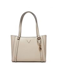 Guess Torebka HWVG94 93230 Écru. Torebki do ręki damskie Guess, z aplikacjami, ze skóry, bez dodatków. Za 379.99 zł.