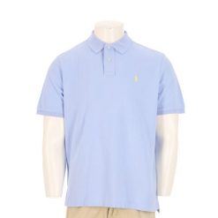 Second life - Ralph Lauren koszulka męska z krótkim rękawem - Stan bardzo dobry. Niebieskie koszulki polo męskie Ralph Lauren, l, bez wzorów, z materiału, eleganckie, bez ramiączek. Za 127.76 zł.