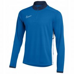 Bluza Męska Nike Academy 25 Sportowa Dresowa Treningowa roz. M. Niebieskie bluzy męskie Nike, m, bez wzorów, z dresówki, bez kaptura, dri-fit (nike). Za 142.00 zł.
